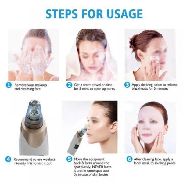 Electric Suction Blackhead Pore Cleaner