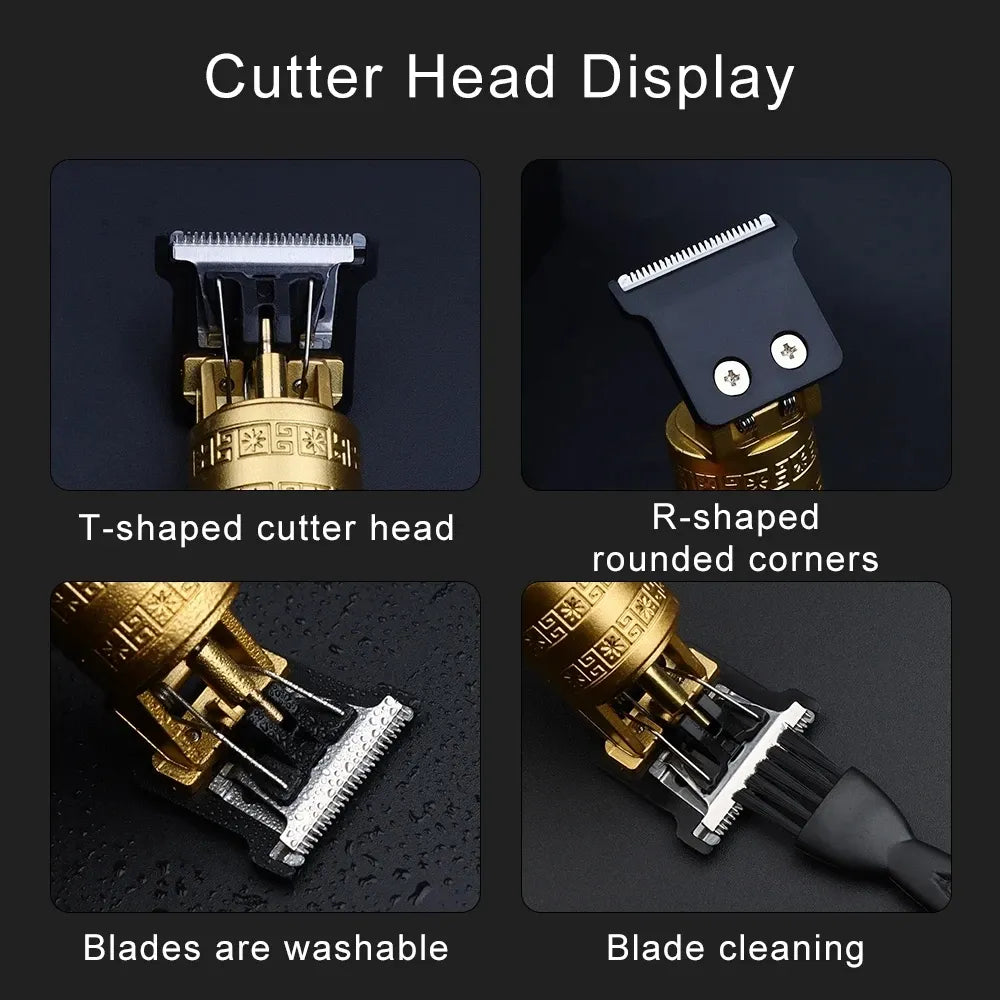 T9 Trimmer Dragon Rechargeable Metal Body