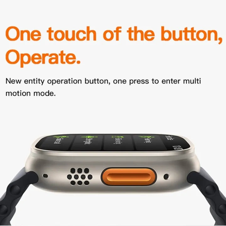 T800 Ultra Smartwatch 1.99 Inch HD Screen IP67 Waterproof