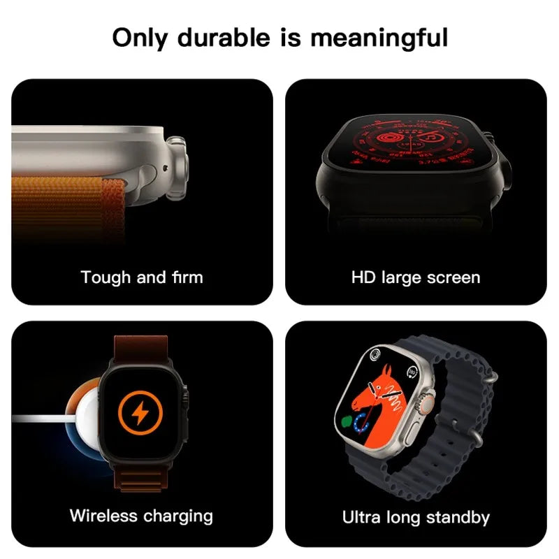 T800 Ultra Smartwatch 1.99 Inch HD Screen IP67 Waterproof