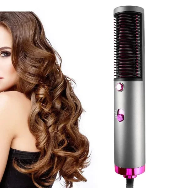 4 in 1 Negative Ions Hair Straightener Curler Styler Comb
