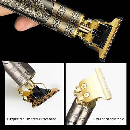 T9 Trimmer Dragon Rechargeable Metal Body