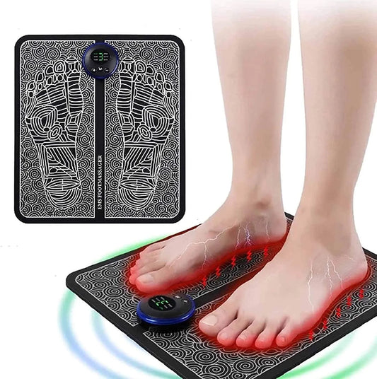 EMS Foot Massager Mat Electric USB Charging Smart Display