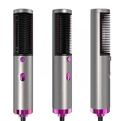 4 in 1 Negative Ions Hair Straightener Curler Styler Comb