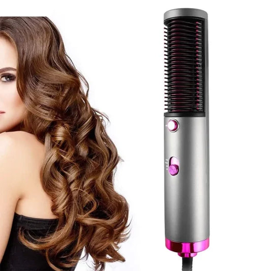 4 in 1 Negative Ions Hair Straightener Curler Styler Comb
